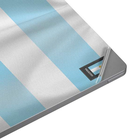 Argentina Soccer Flag Laptop Skins